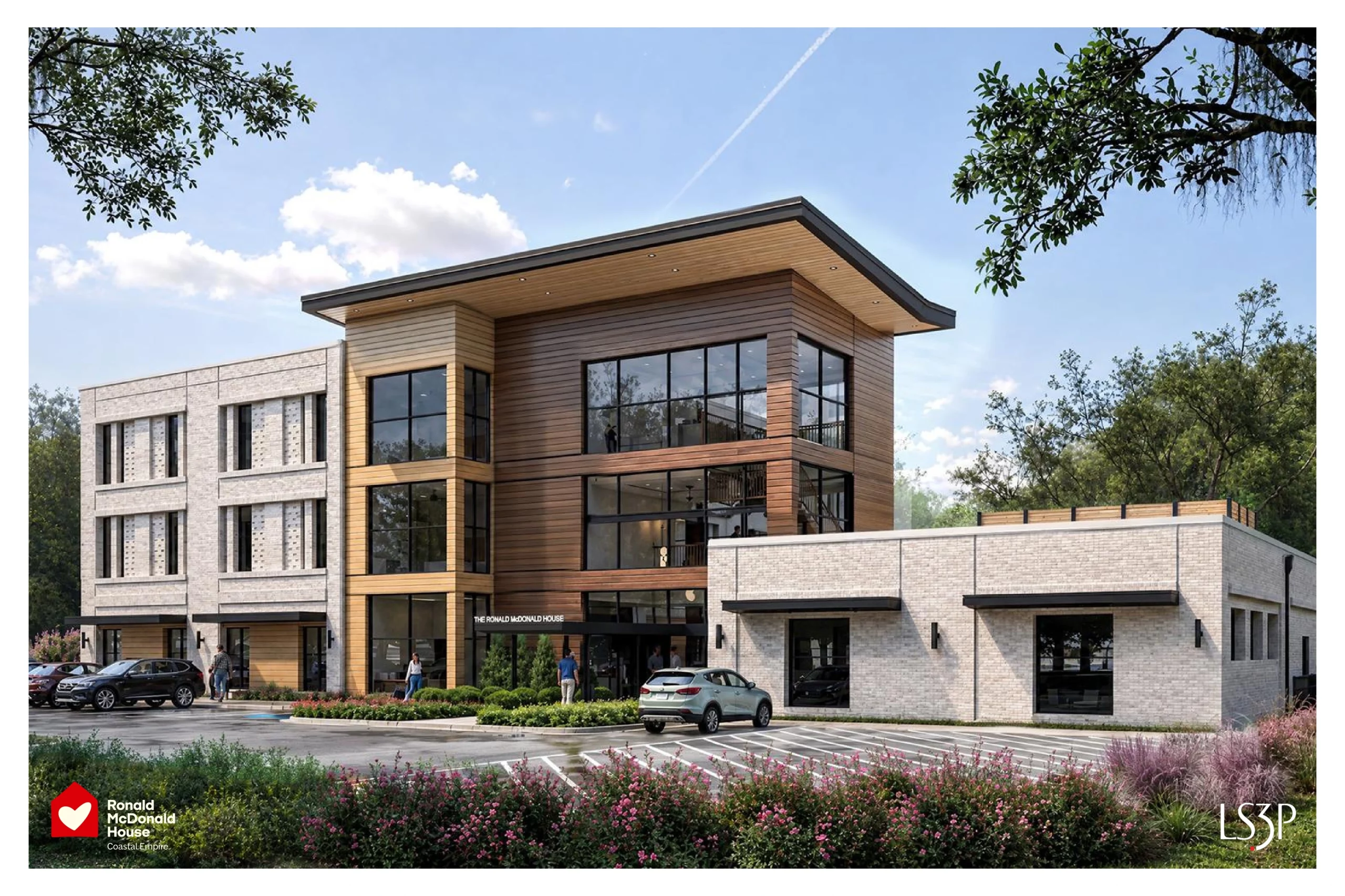 rendering of the new Ronald McDonald House Coastal Empire