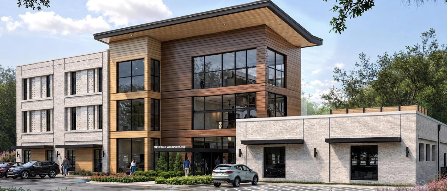 rendering of the new Ronald McDonald House Coastal Empire